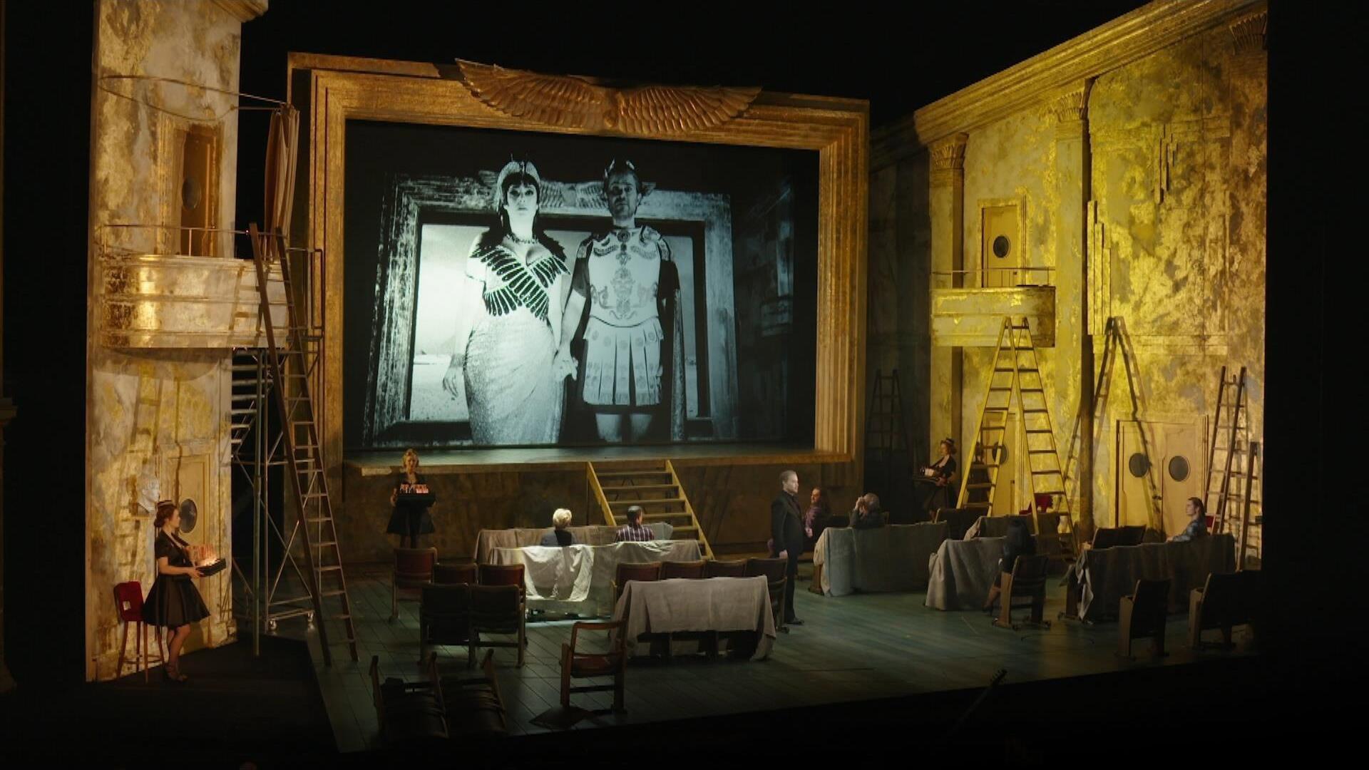Giulio Cesare in Egitto 2022 movie scene
