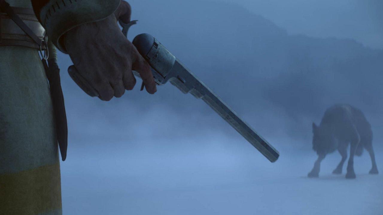Alone: a Wolf's Winter 2021 movie scene