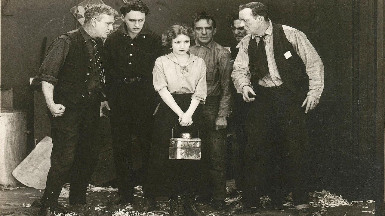 A Daughter of the Poor 1917 movie scene