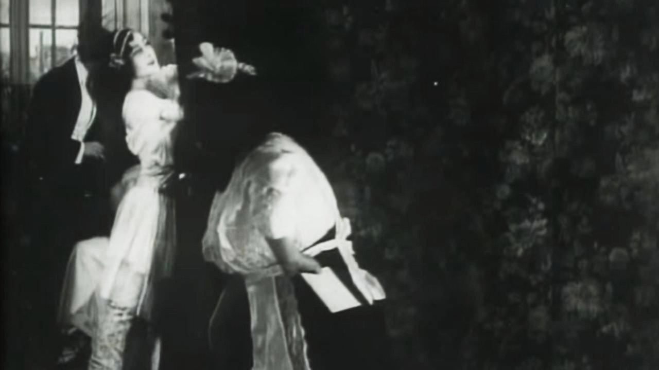 Child of the Big City 1914 movie scene