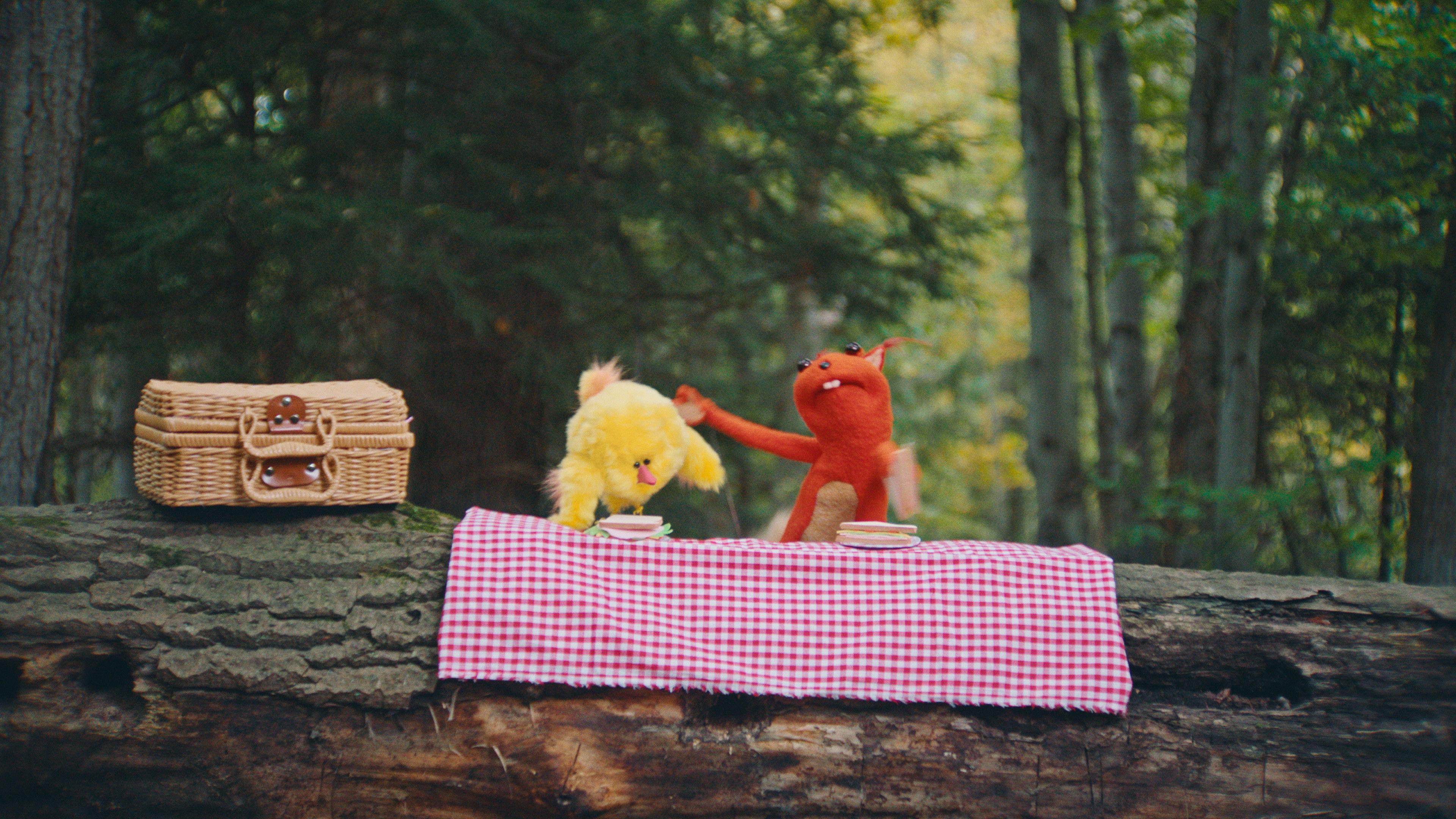 Caring Cabin 2025 movie scene