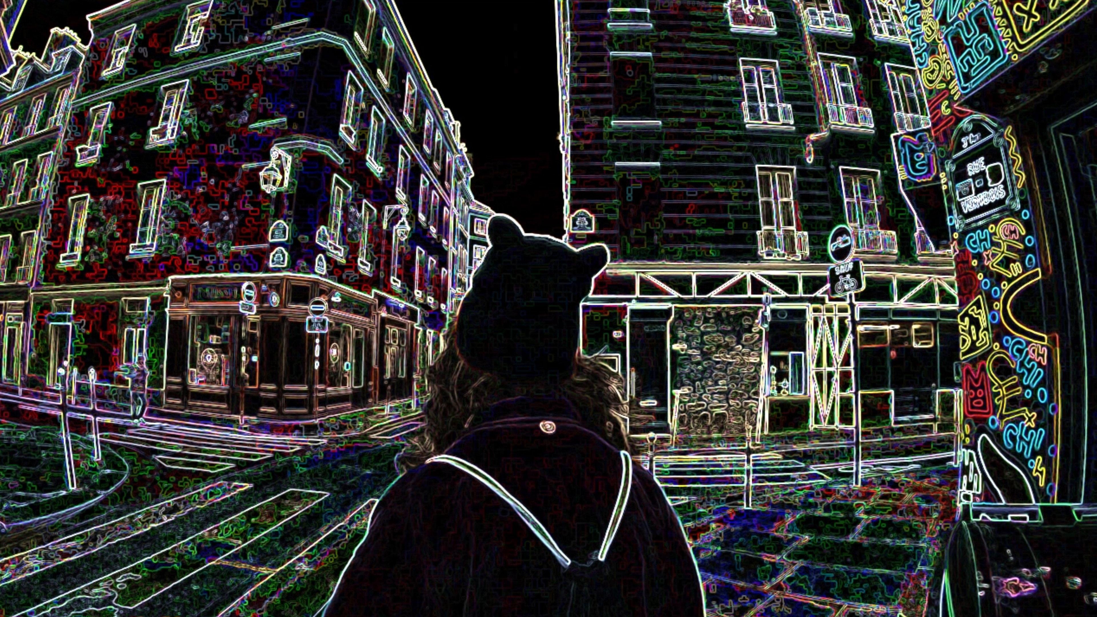 Hauntology of the Retrodromomania 2021 movie scene