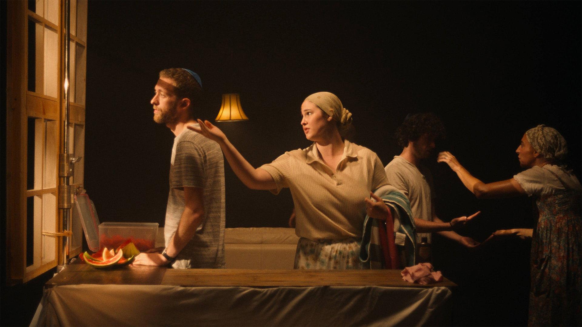 Seven Jewish Children 2025 movie scene