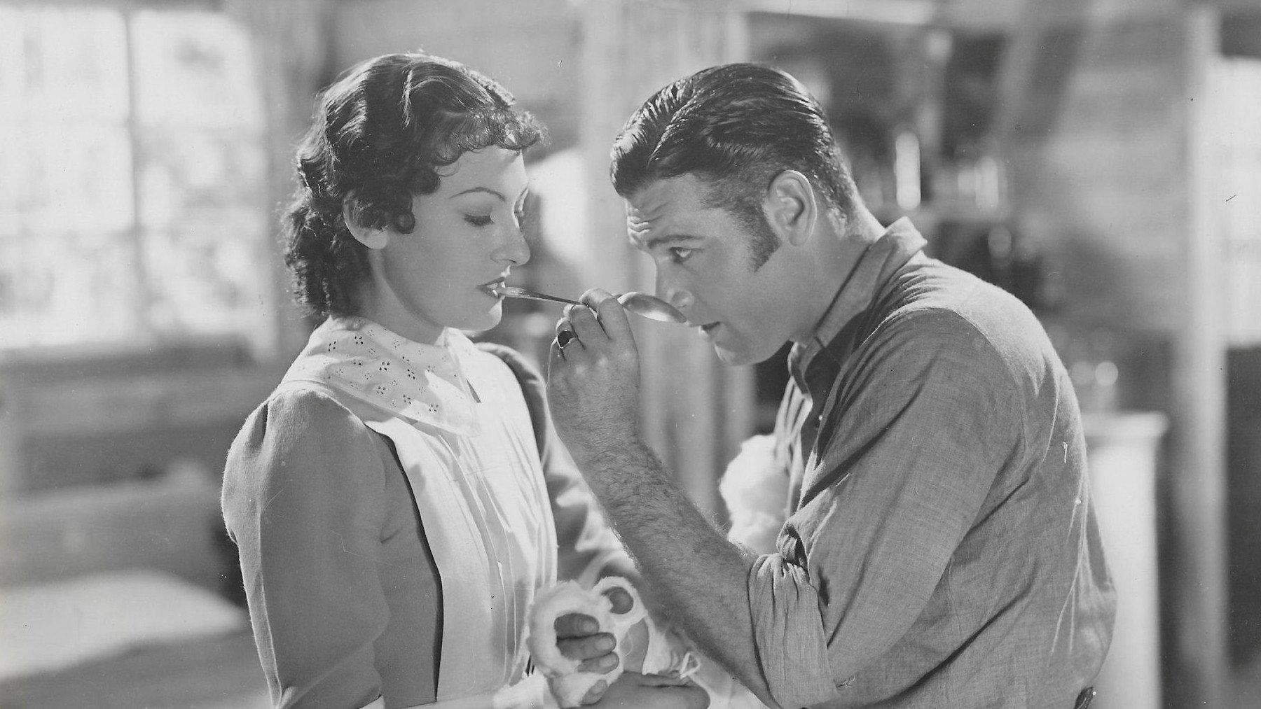 The Great Barrier 1937 movie scene