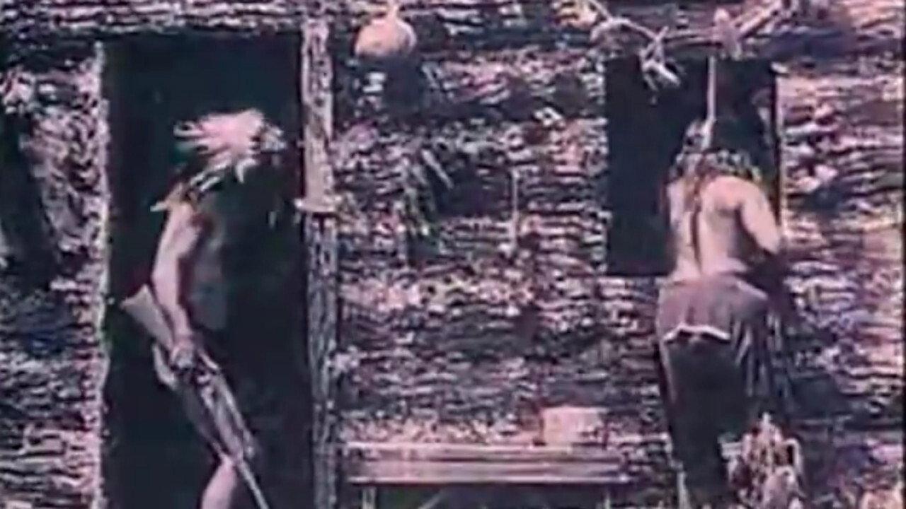 Life on the Border 1911 movie scene
