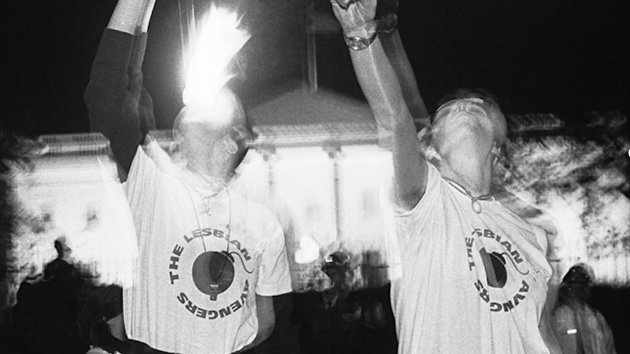 Lesbian Avengers Eat Fire Too 1993 movie scene