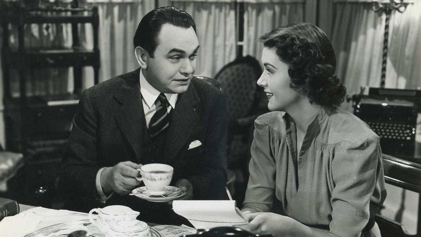 I Am the Law 1938 movie scene