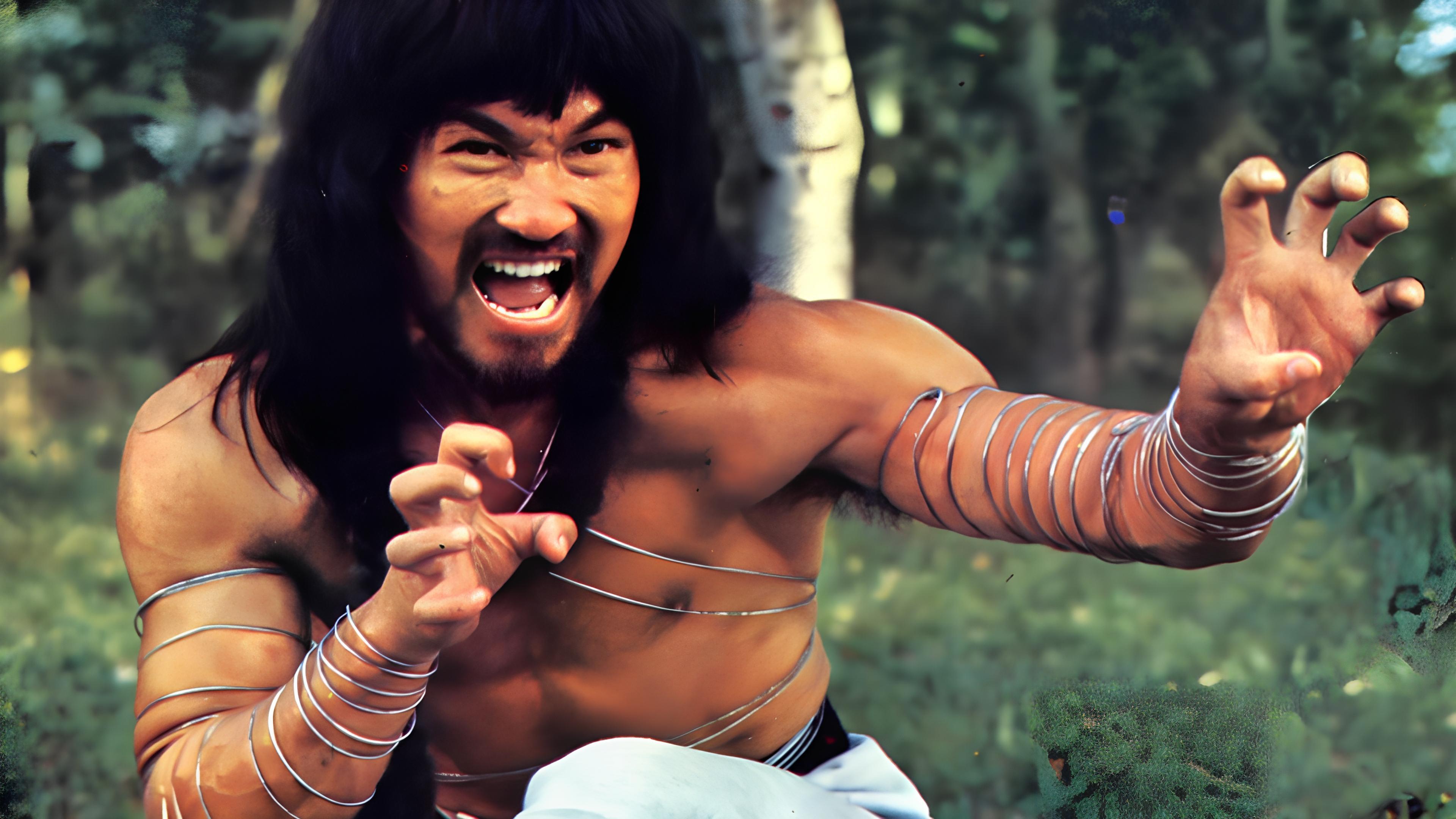 Cantonen Iron Kung Fu 1979 movie scene
