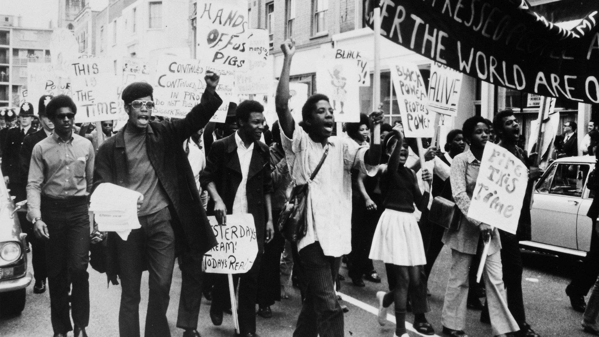 Black Power: A British Story of Resistance 2021 movie scene