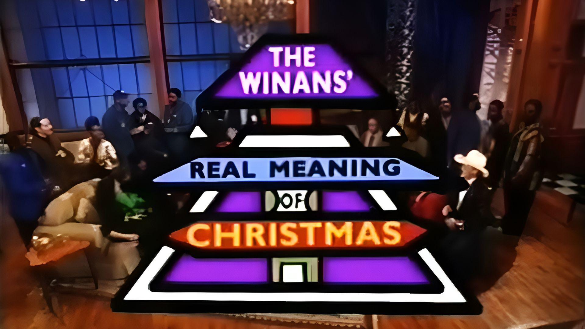 The Winans' Real Meaning Of Christmas 1992 movie scene