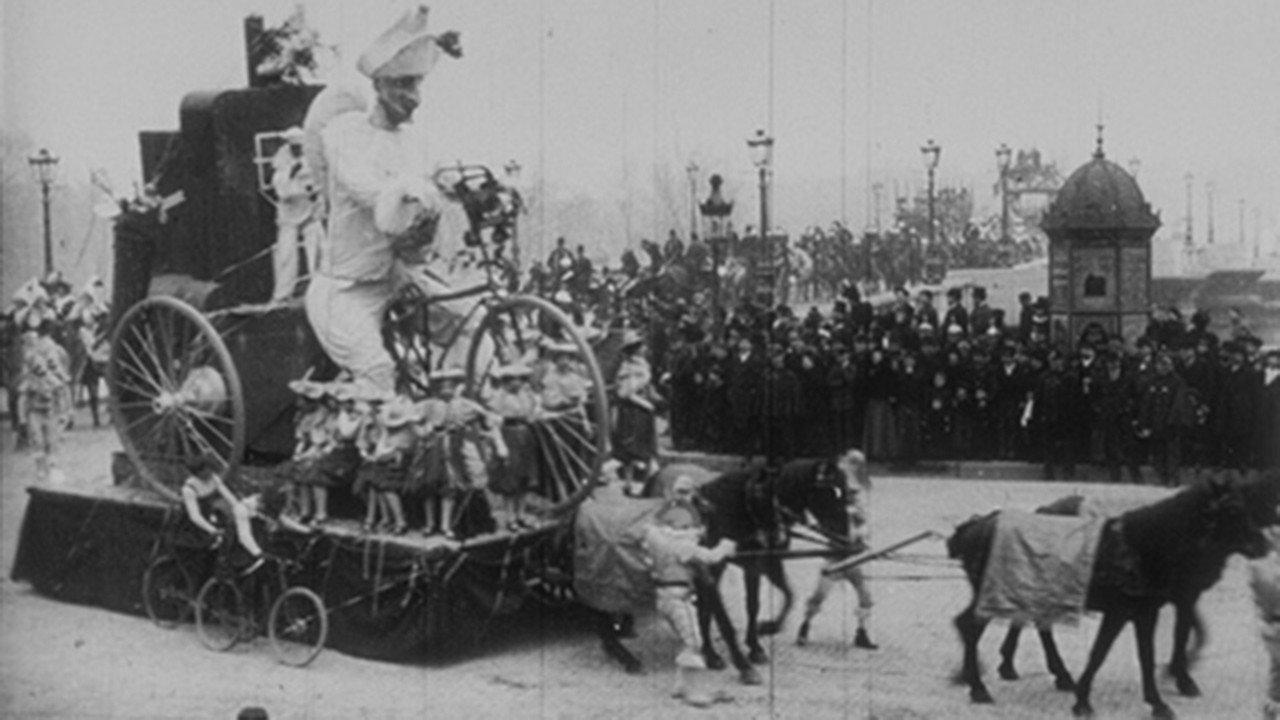 Procession of the Fat Ox (Prince Carnival's Float) 1897 movie scene
