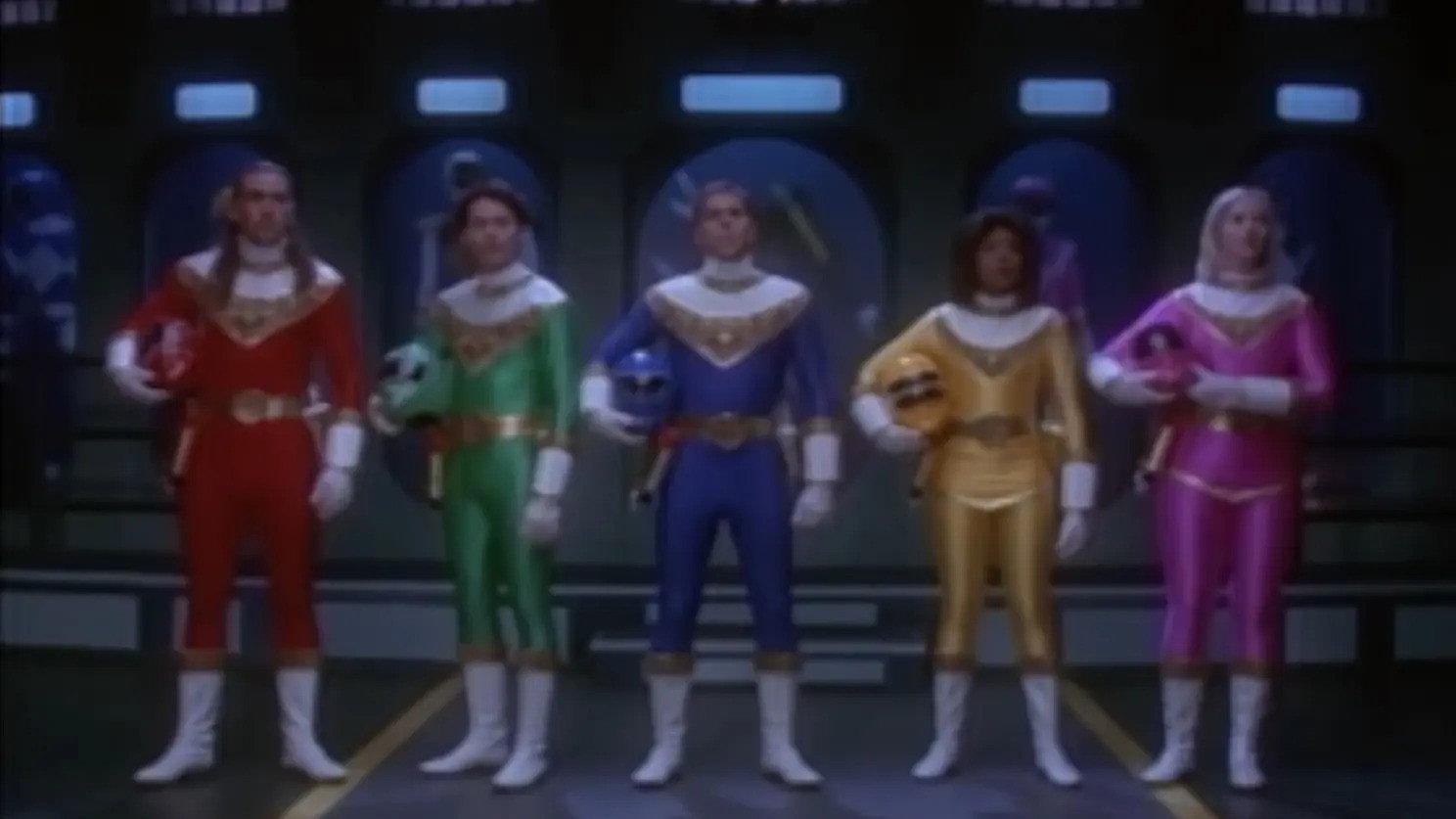 Power Rangers Zeo: Zeo Quest 1996 movie scene