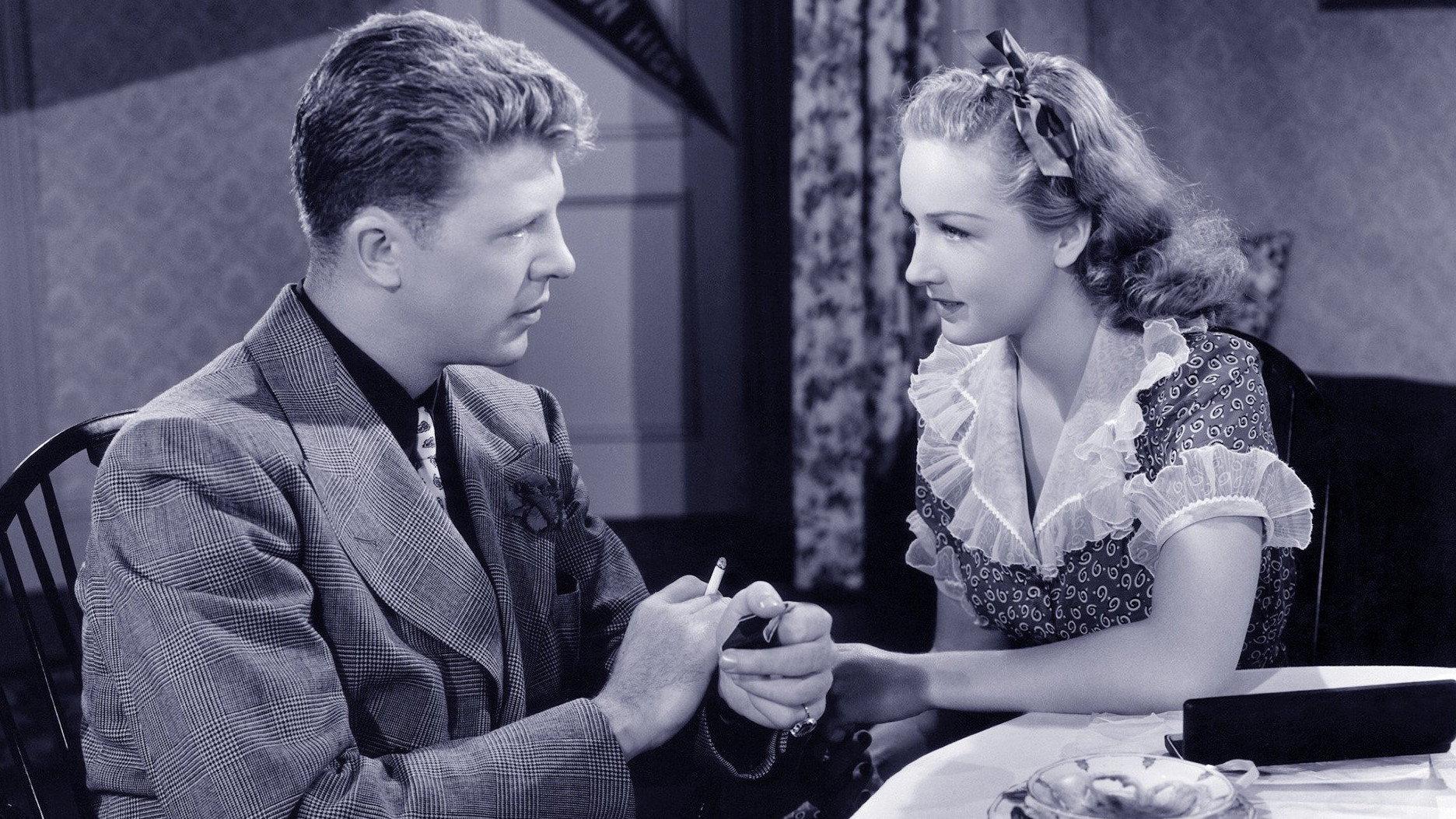Down in San Diego 1941 movie scene