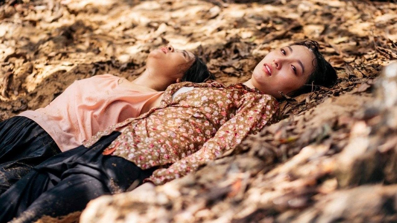 Wartime Flowers 2019 movie scene