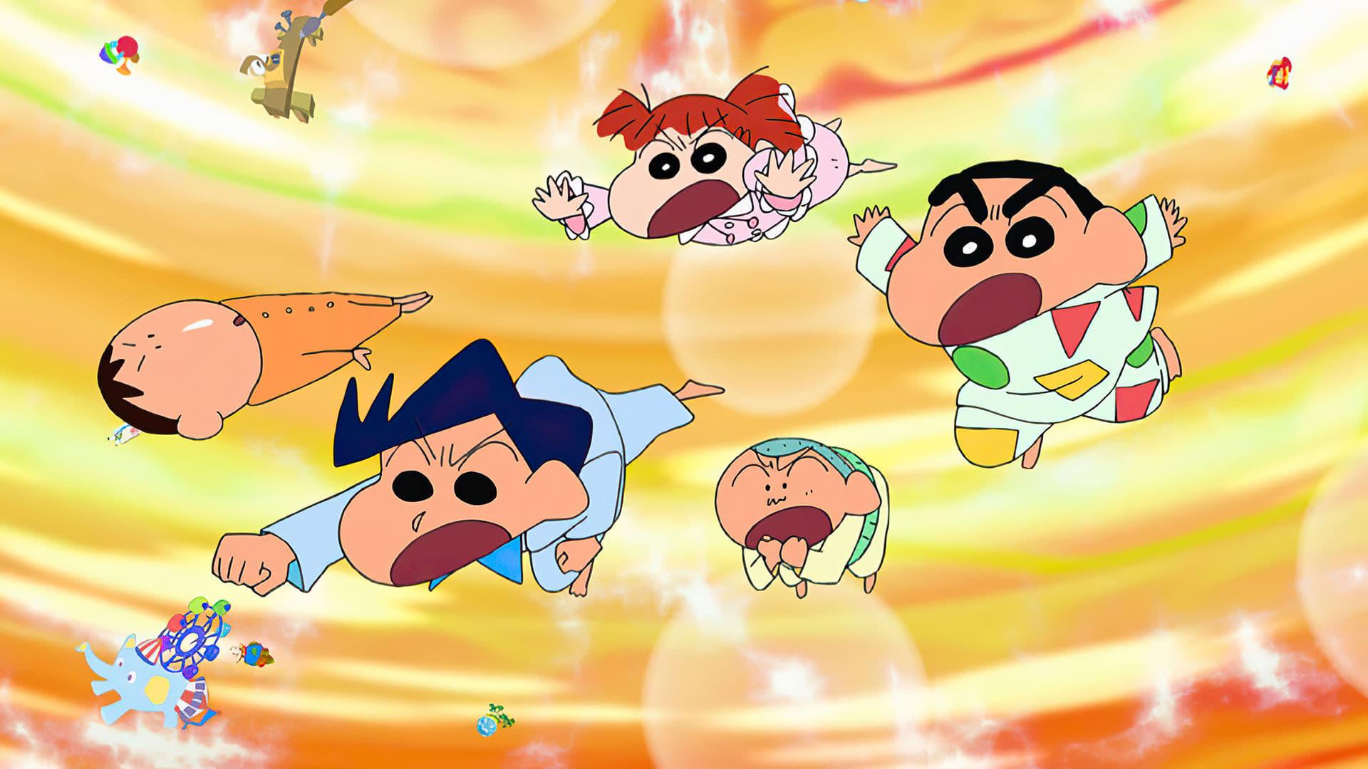 Crayon Shin-chan: Fast Asleep! Dreaming World Big Assault! 2016 movie scene