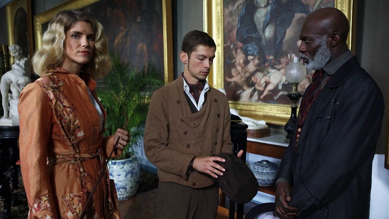 Mystery at the Louvre Museum 2017 movie scene