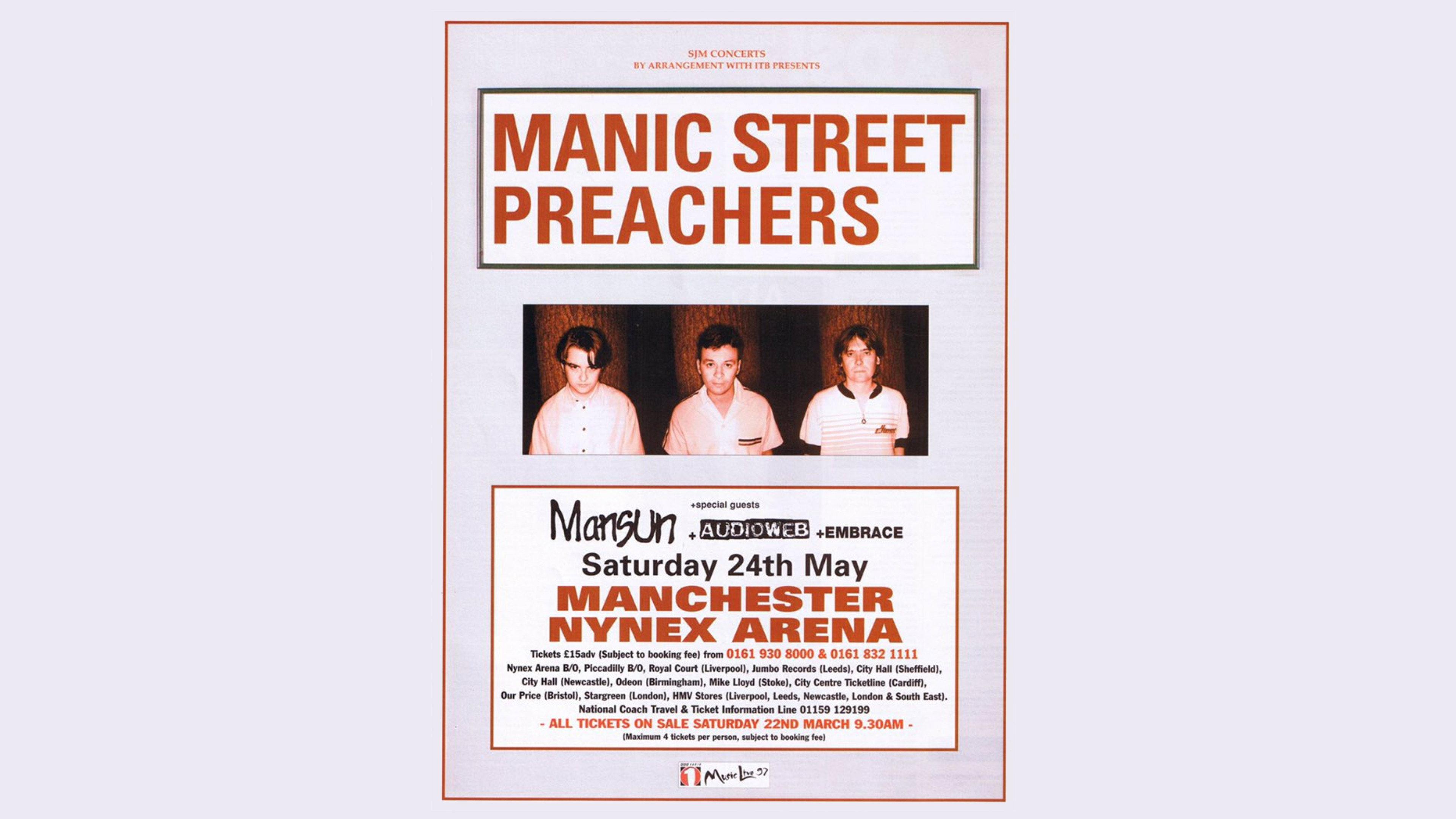 Manic Street Preachers - Everything Live 1997 movie scene
