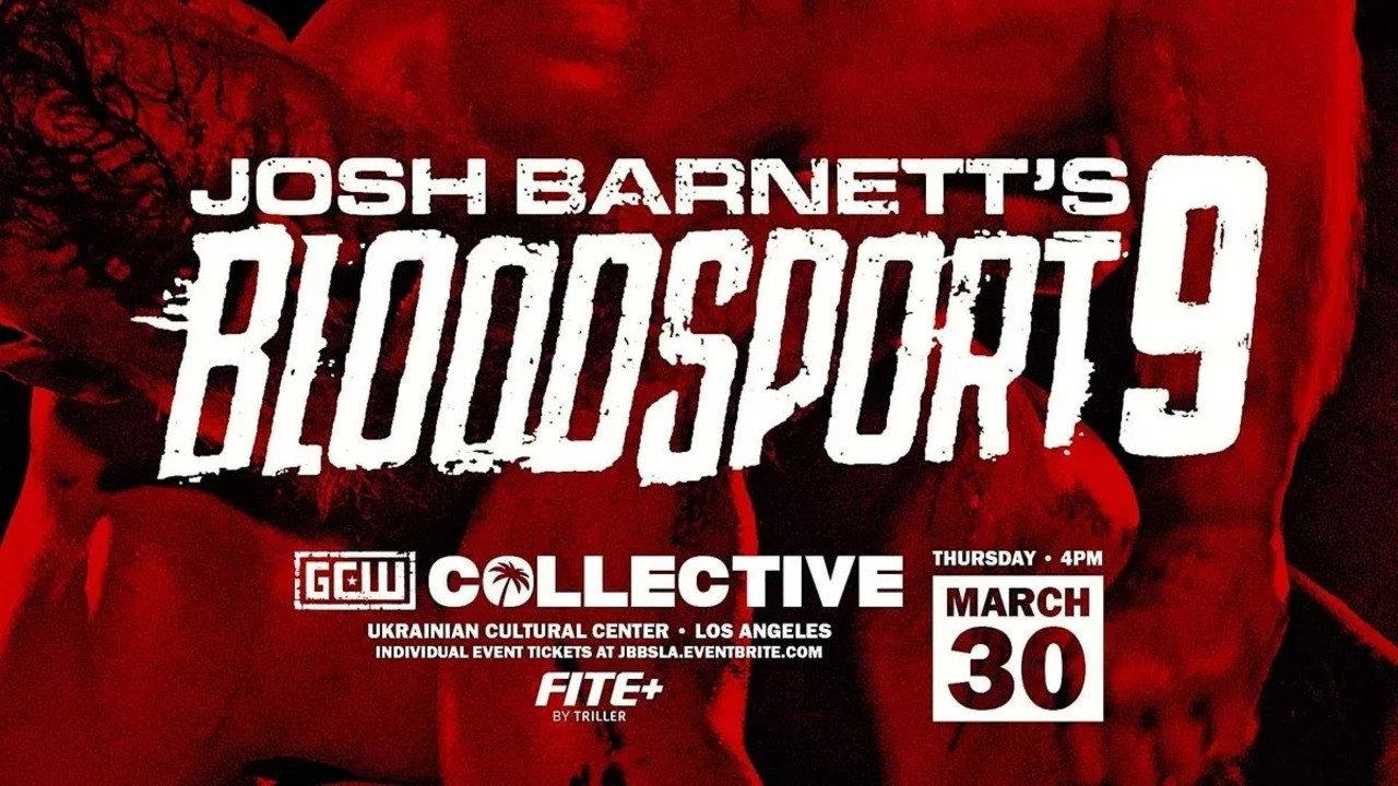 GCW Josh Barnett's Bloodsport 9 2023 movie scene