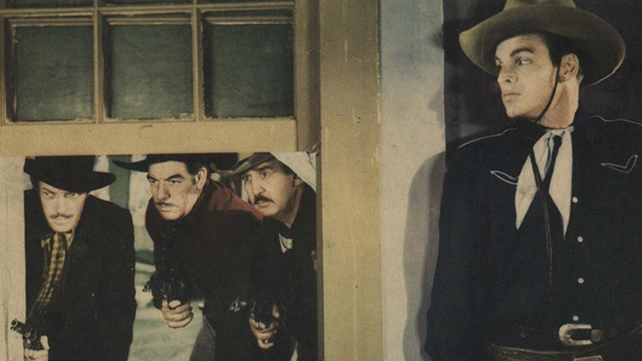 The Kid Rides Again 1943 movie scene