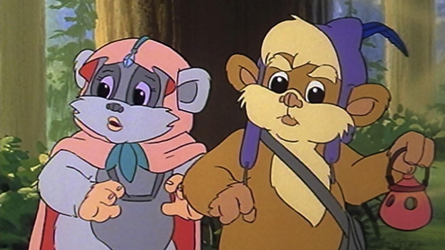 Star Wars: Ewoks - The Haunted Village 1997 movie scene