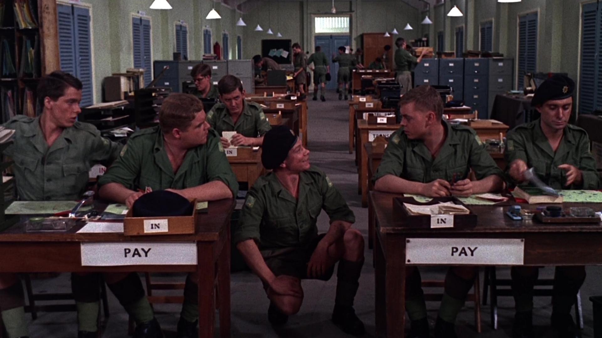 The Virgin Soldiers 1969 movie scene