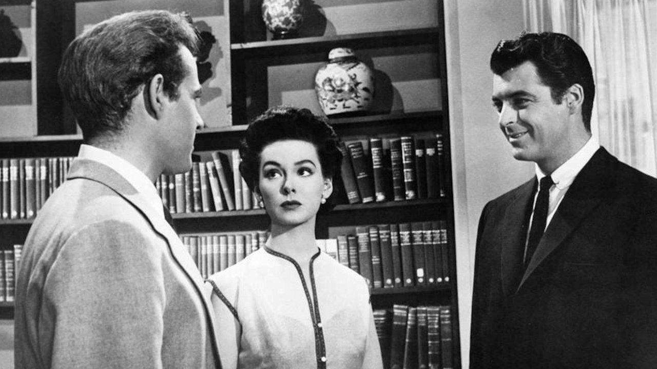 Flight to Hong Kong 1956 movie scene
