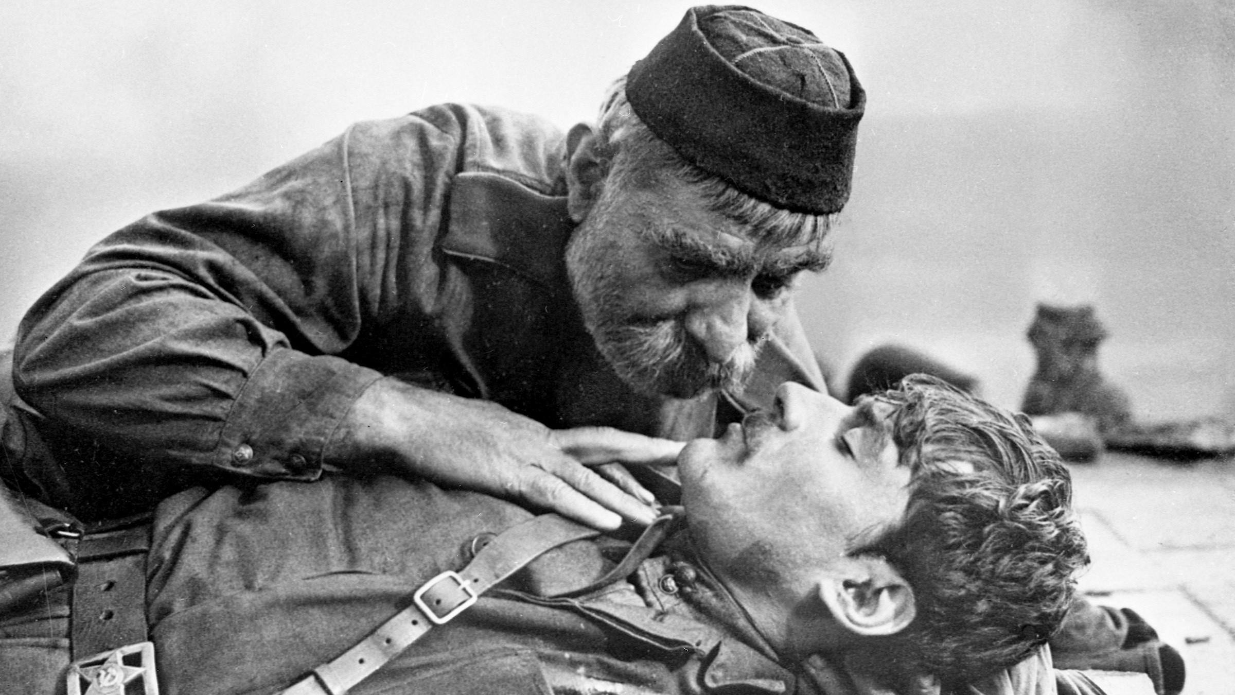 Father of a Soldier 1965 movie scene