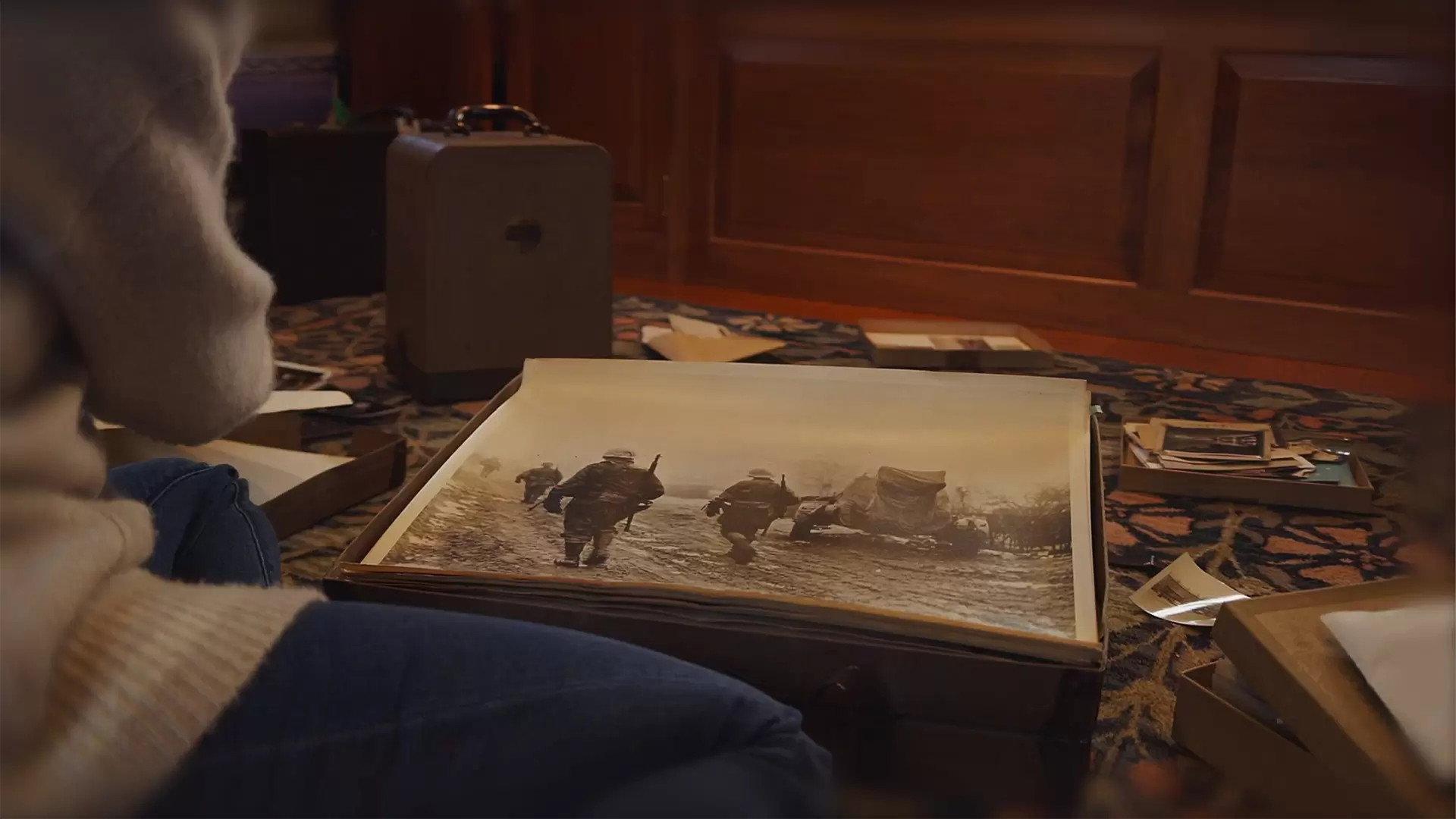 D-Day: The Camera Soldier 2025 movie scene