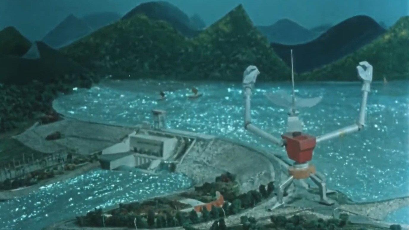 Giant Hands 1975 movie scene