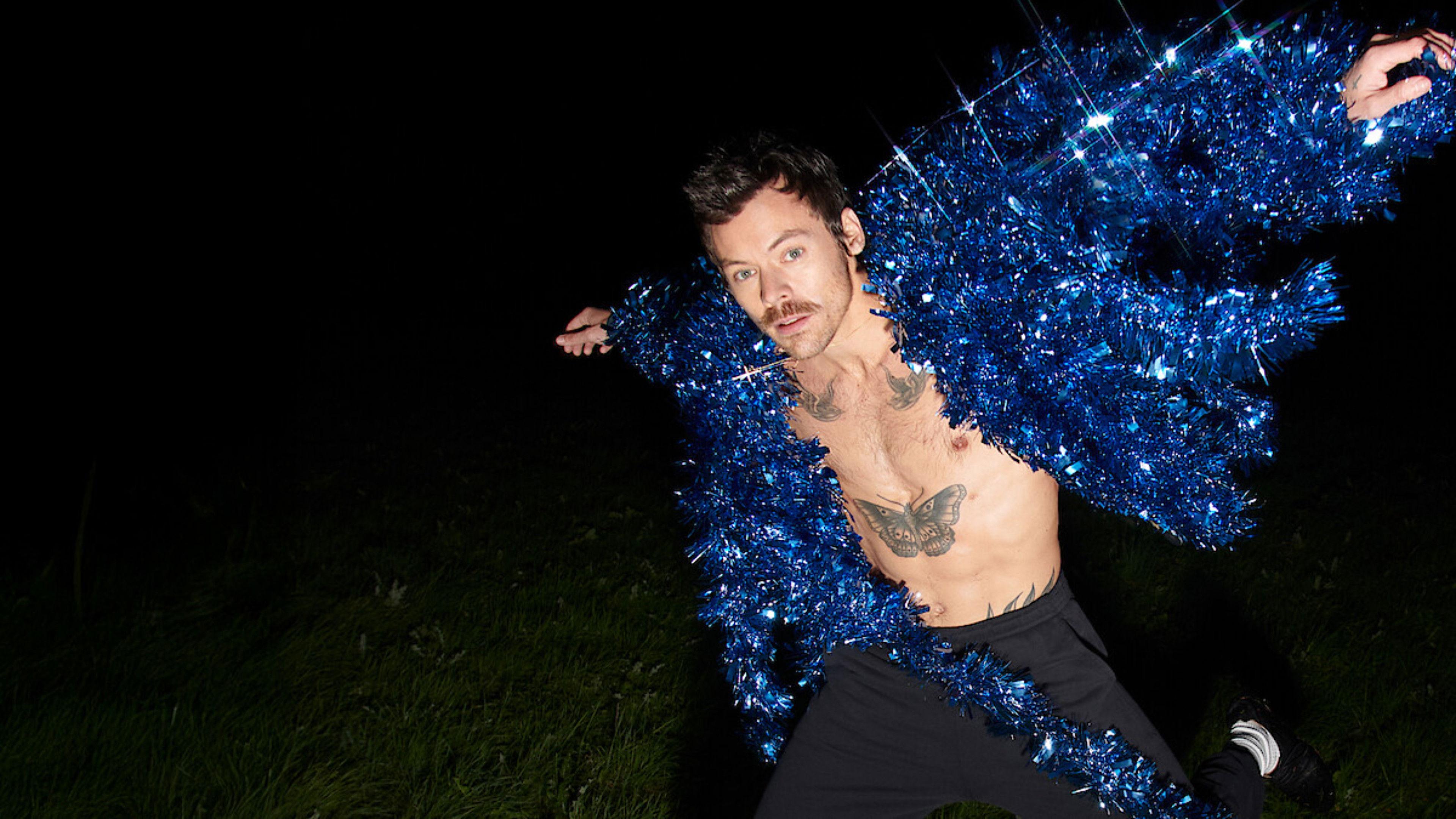 Harry Styles. One Night in Manchester. 2026 movie scene