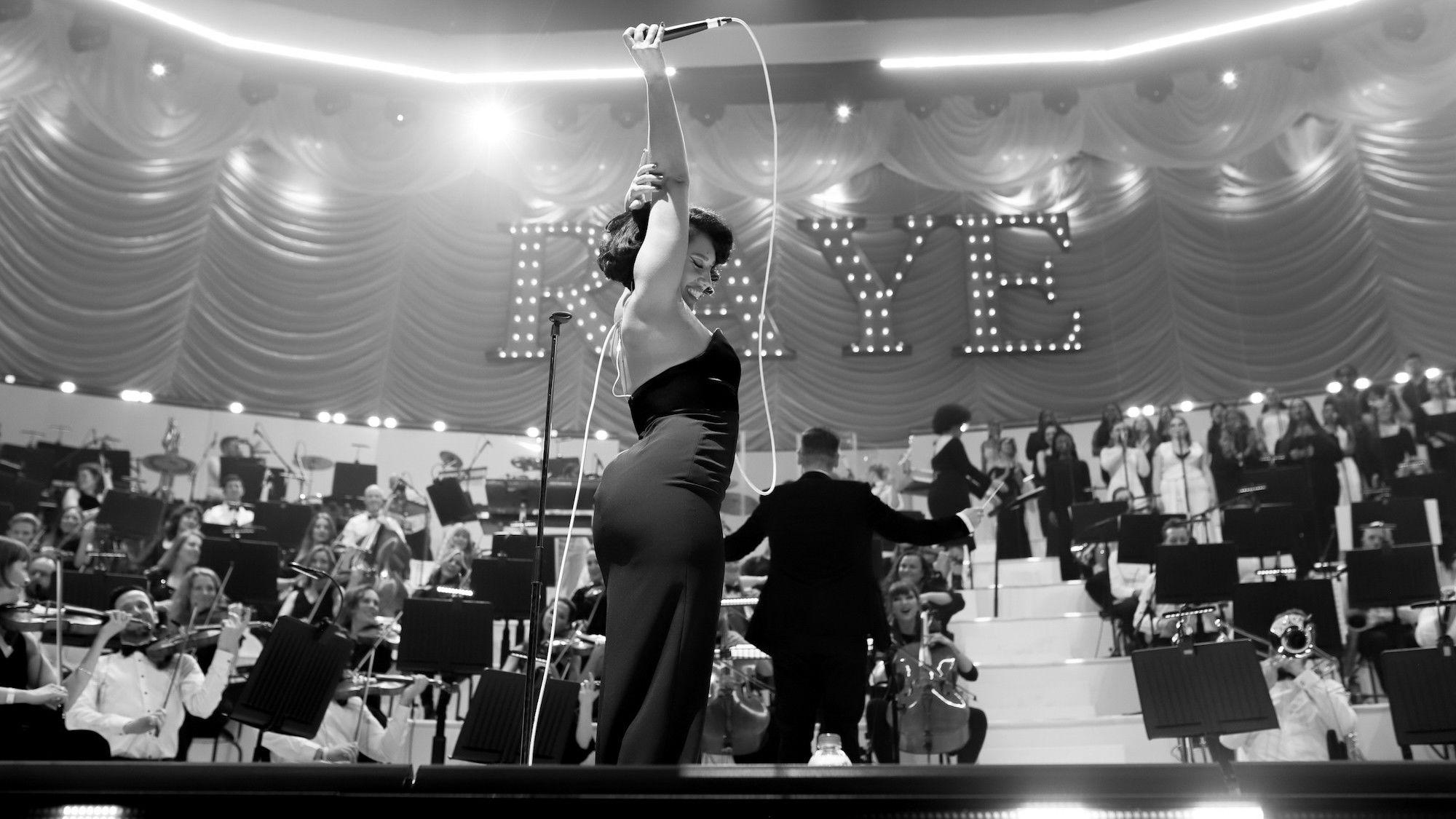 RAYE at the Royal Albert Hall 2024 movie scene