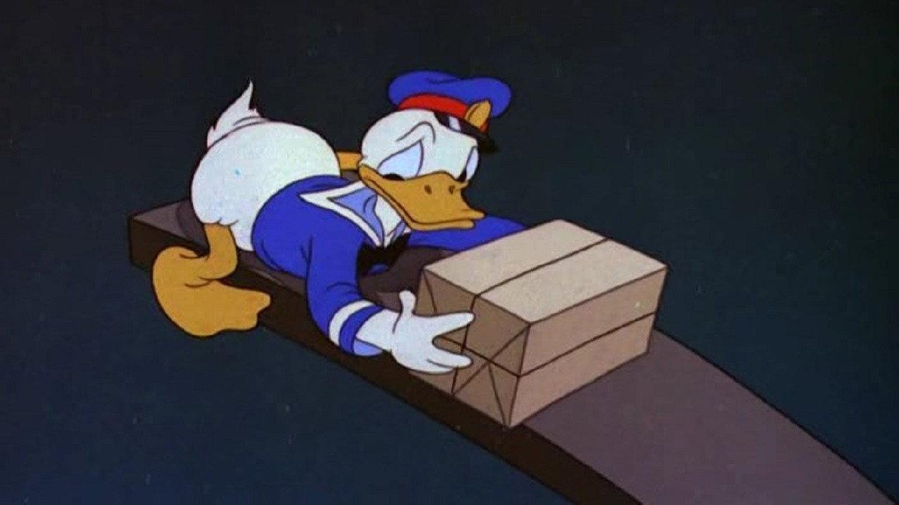 Donald's Lucky Day 1939 movie scene