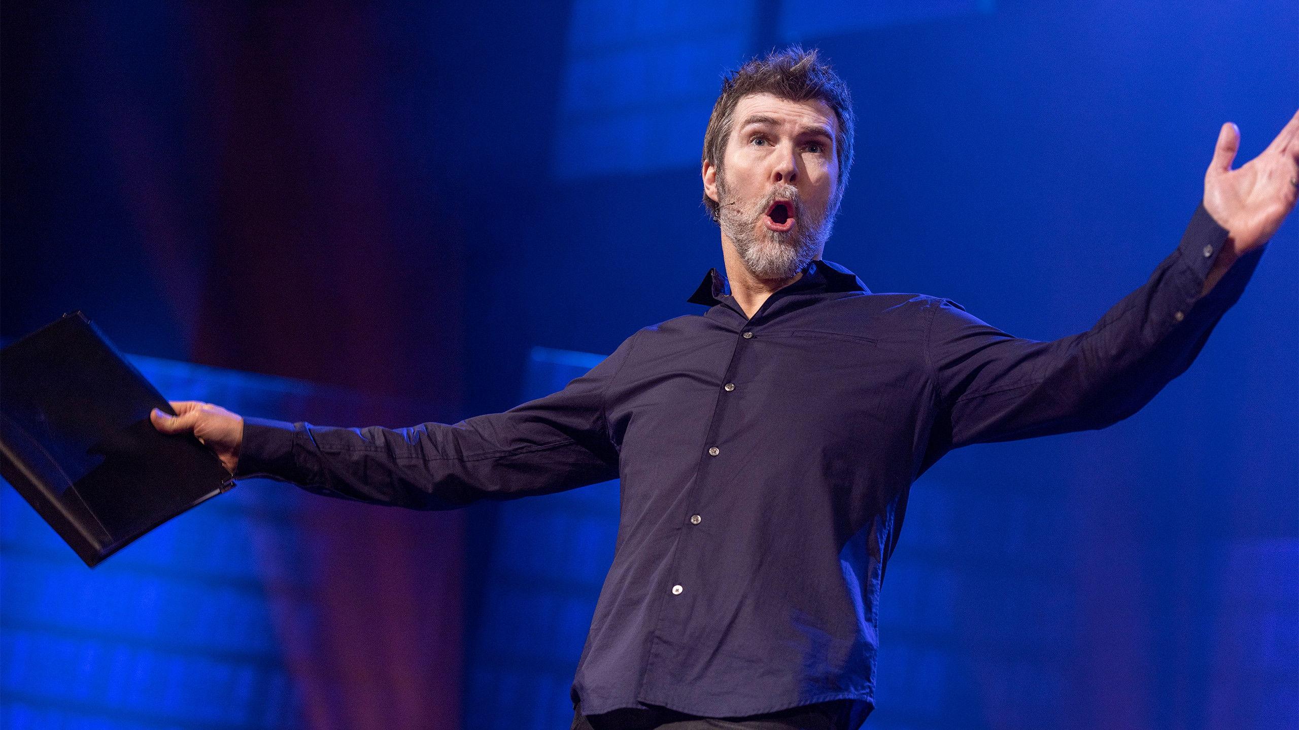 Rhod Gilbert: The Book of John 2022 movie scene