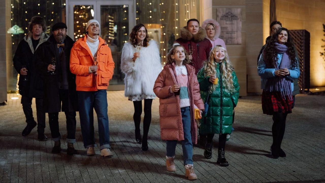 Daddy's Daughters. New Year 2023 movie scene