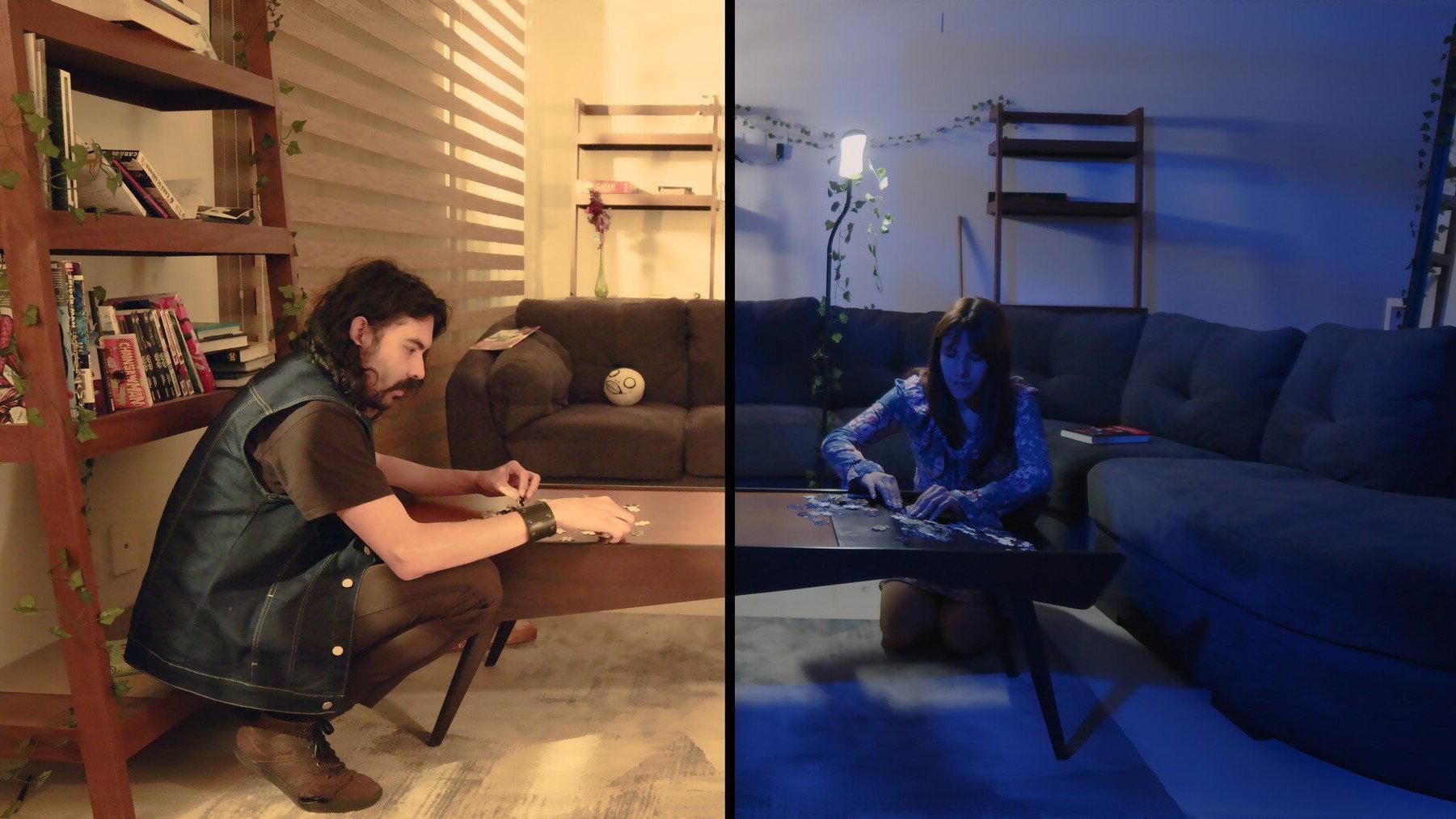 Jigsaw puzzle 2025 movie scene