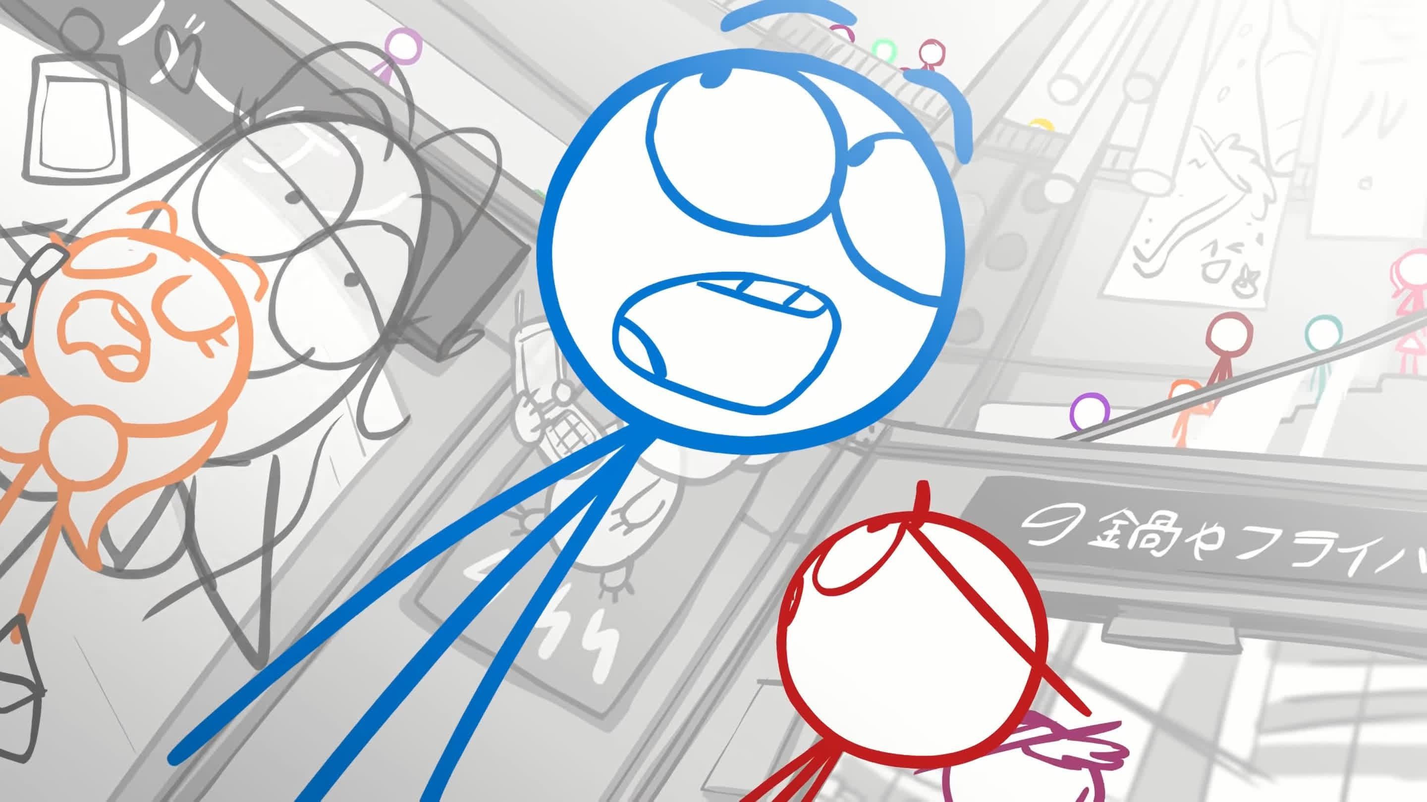 Dick Figures: The Movie 2013 movie scene