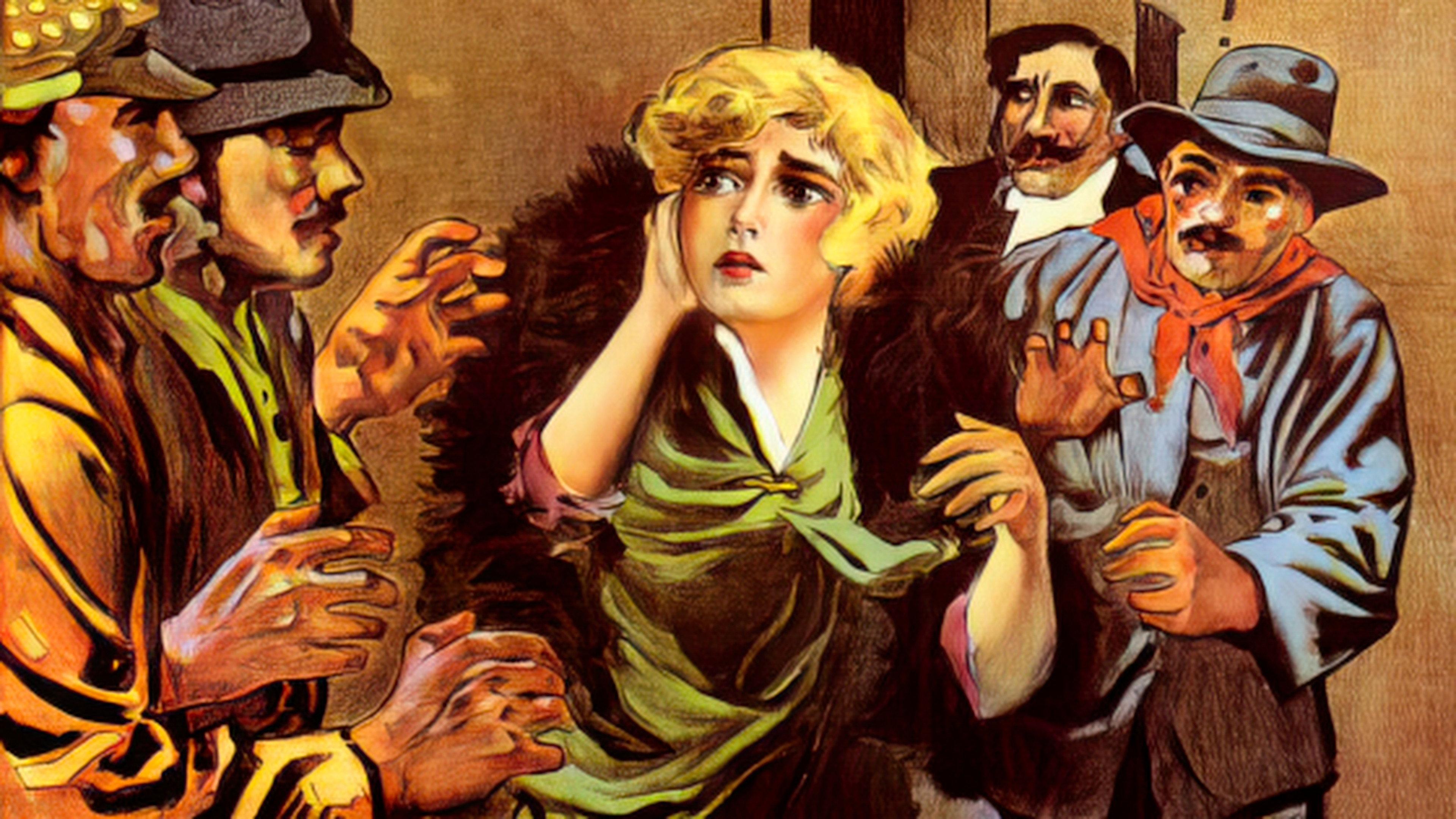 The Perils of Pauline 1914 movie scene