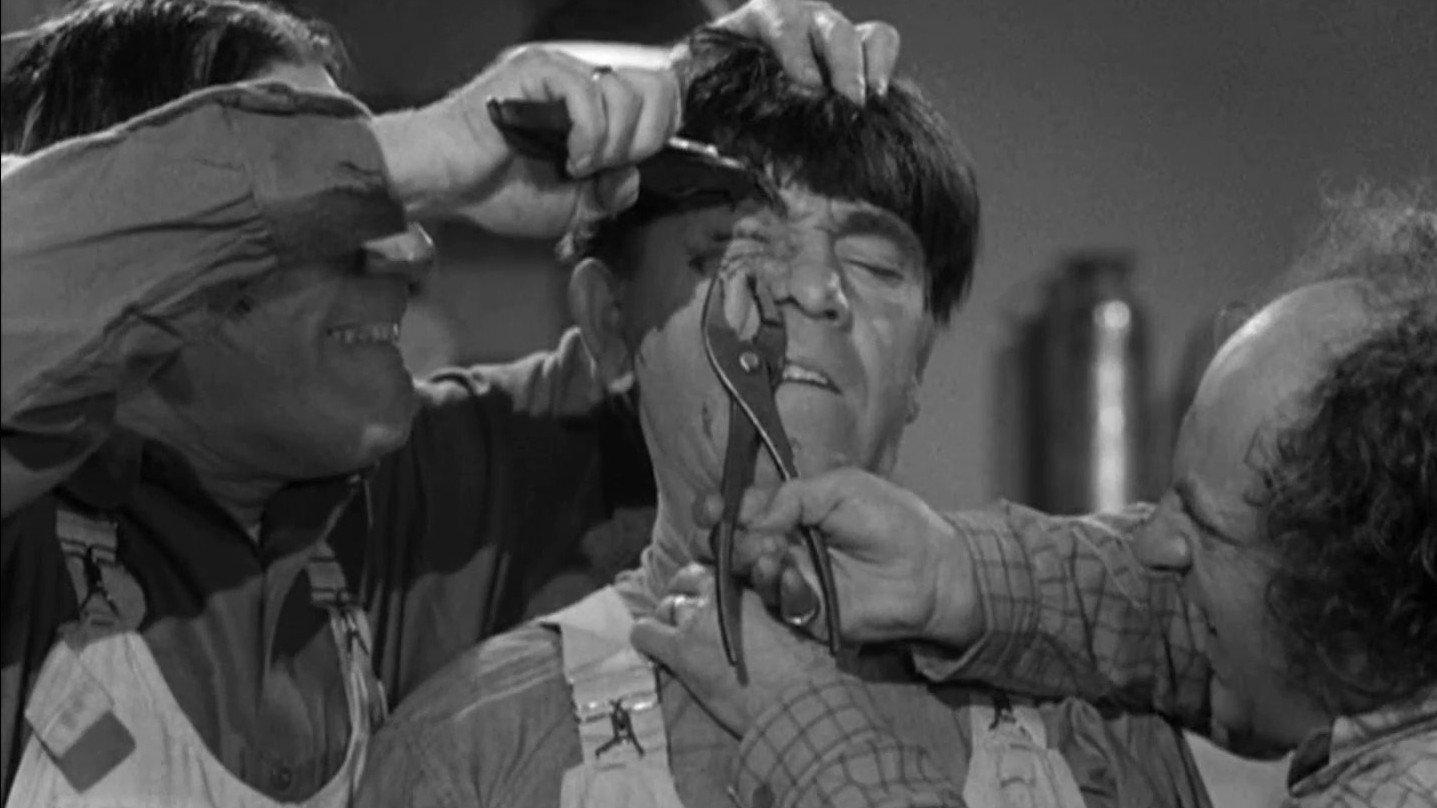 A Snitch in Time 1950 movie scene