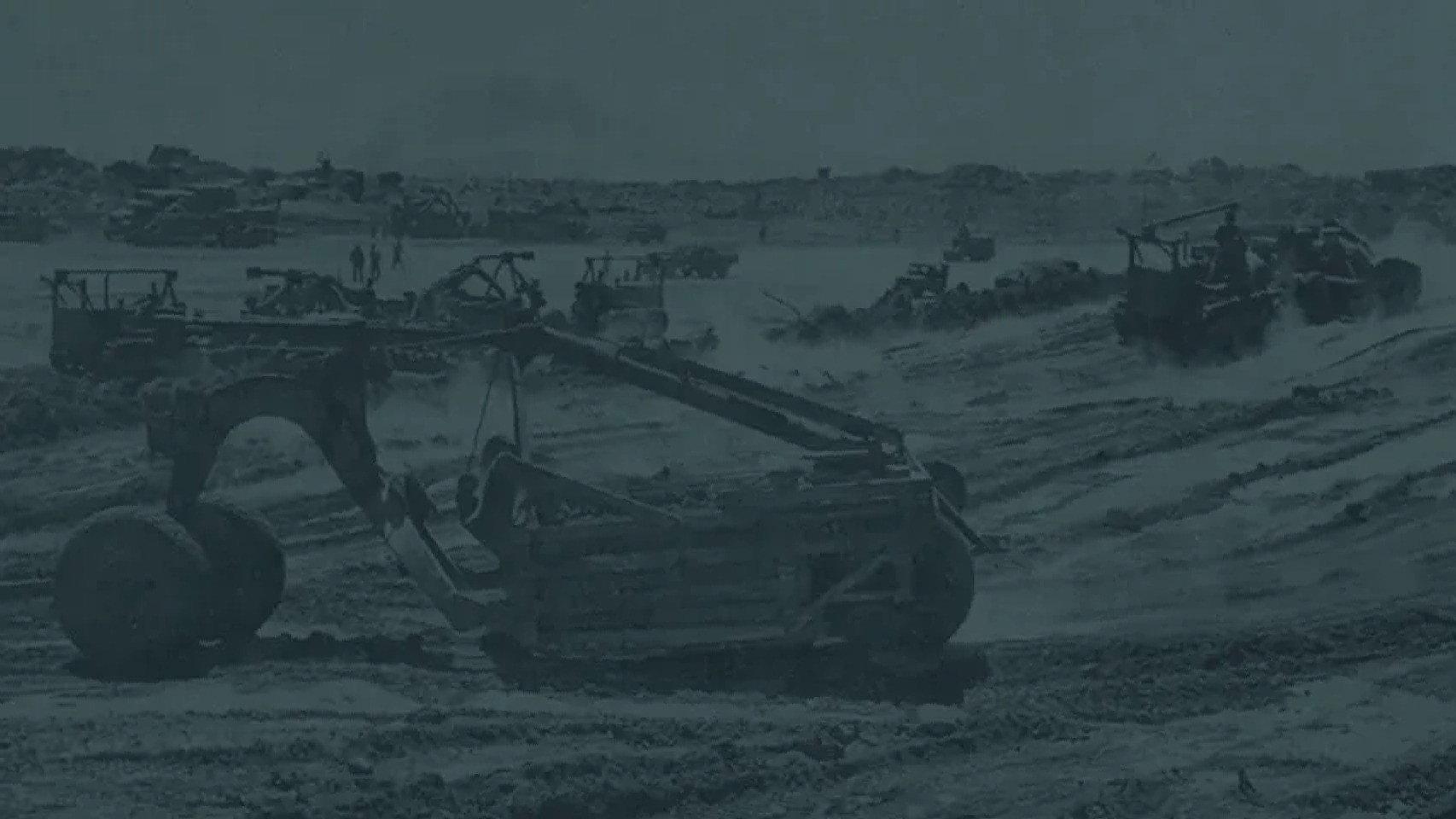 The Seabees on Iwo Jima 2023 movie scene