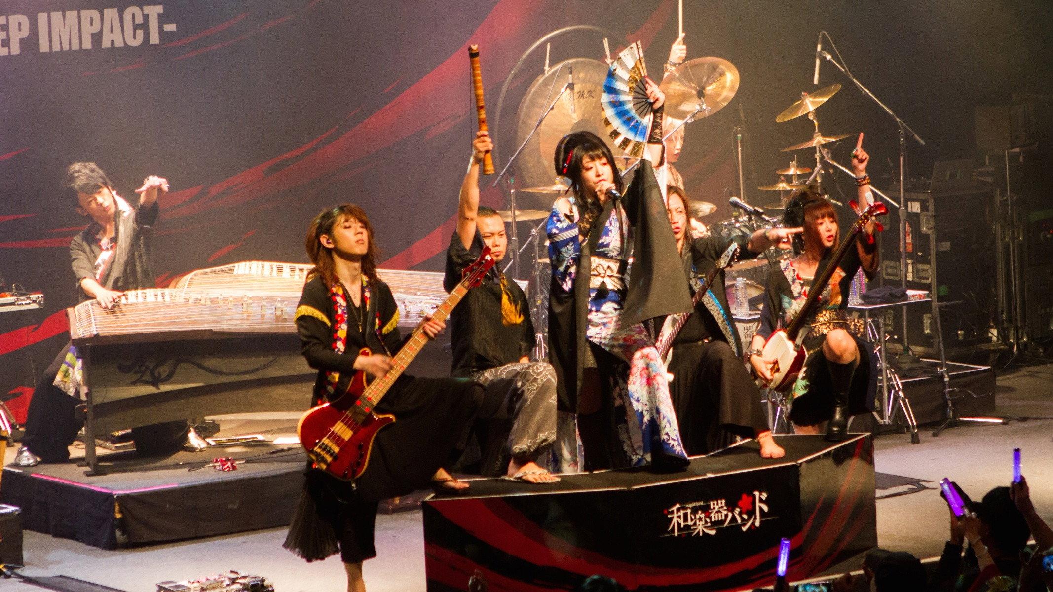 Wagakki Band - WagakkiBand 1st US Tour Shougeki -Deep Impact- 2017 movie scene