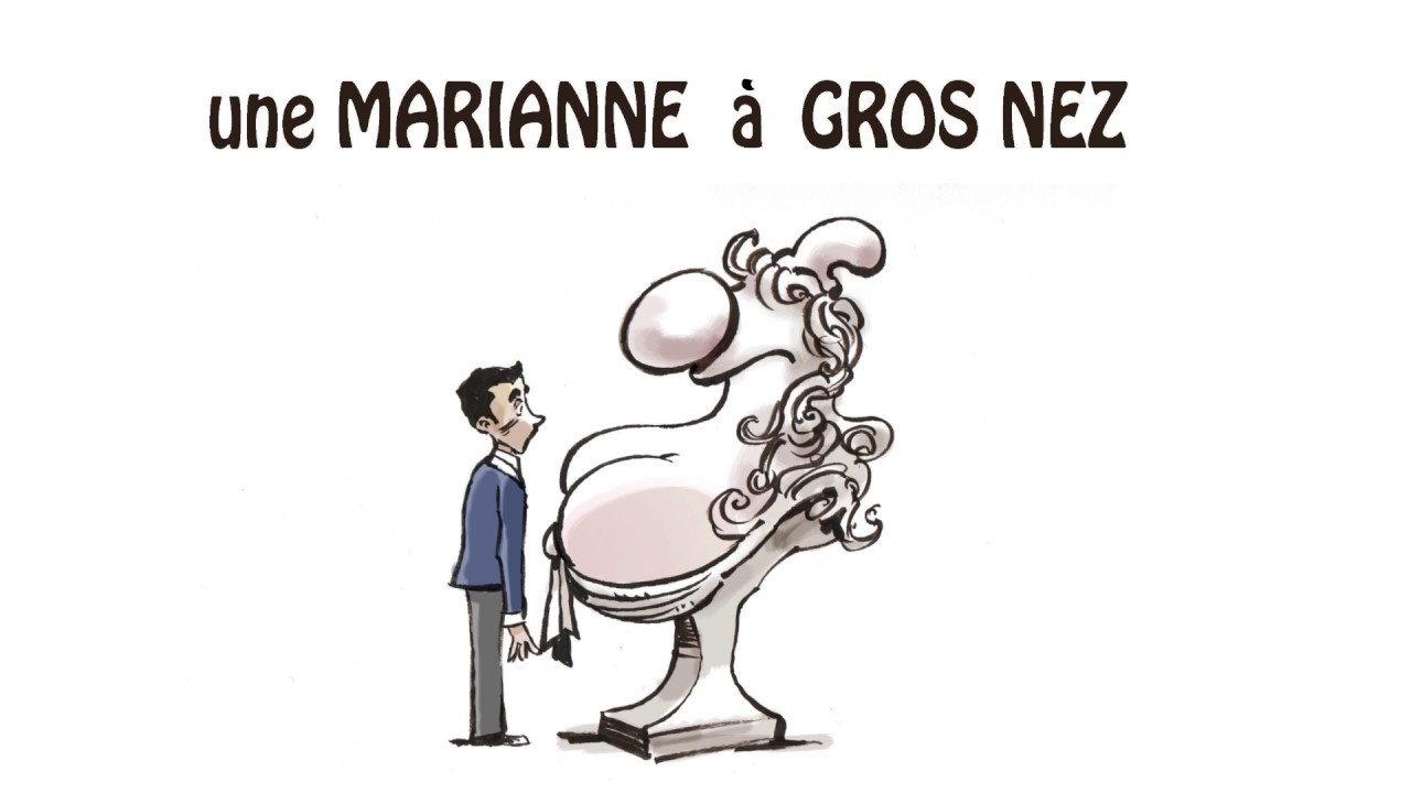 Une Marianne à gros nez 2016 movie scene