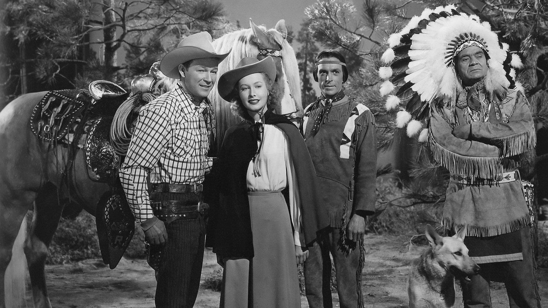 North of the Great Divide 1950 movie scene