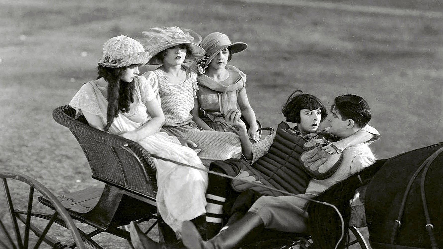 Painted People 1924 movie scene