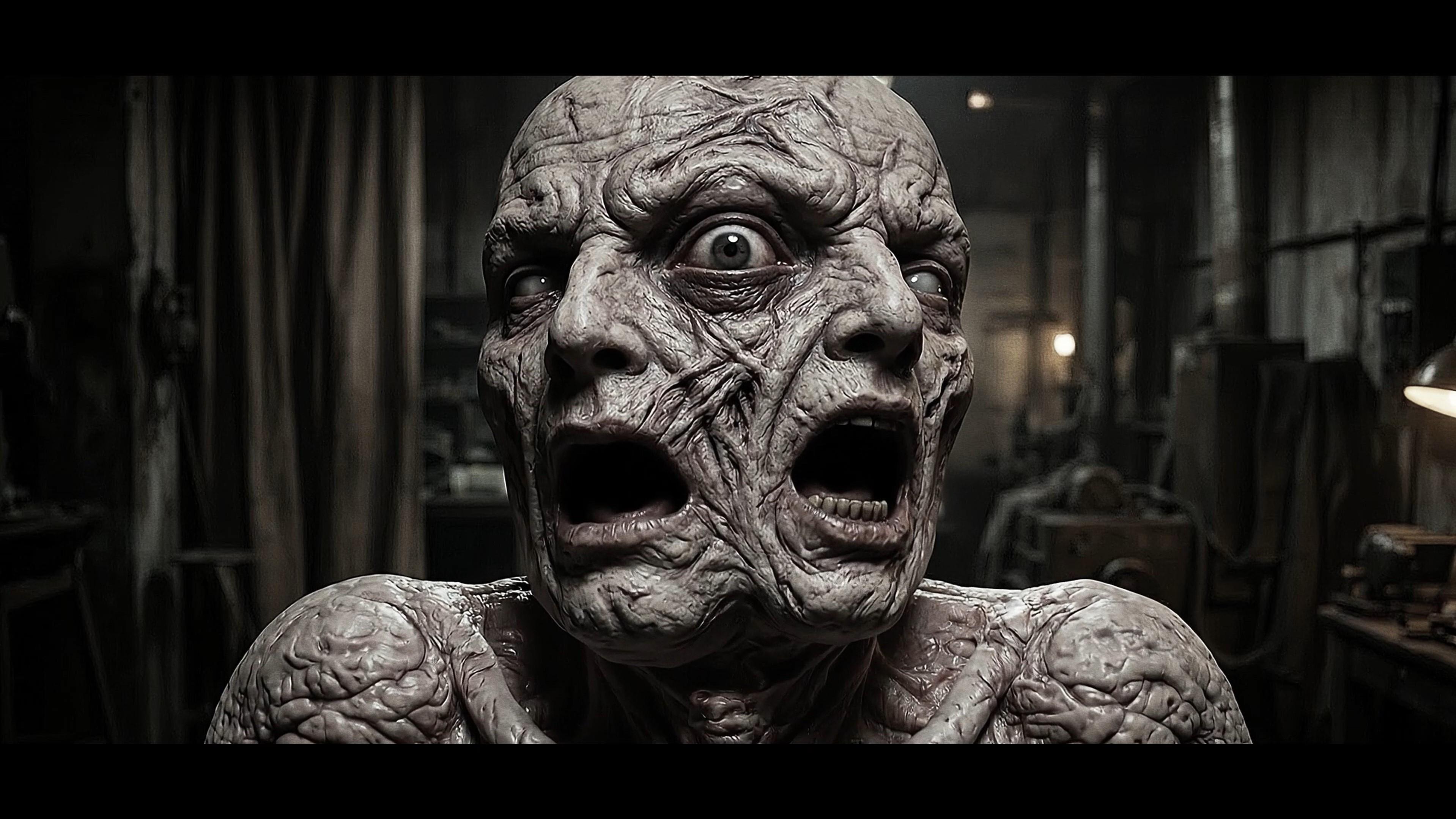 ARCHAEOLOGY OF UNBORN FACES 2026 movie scene