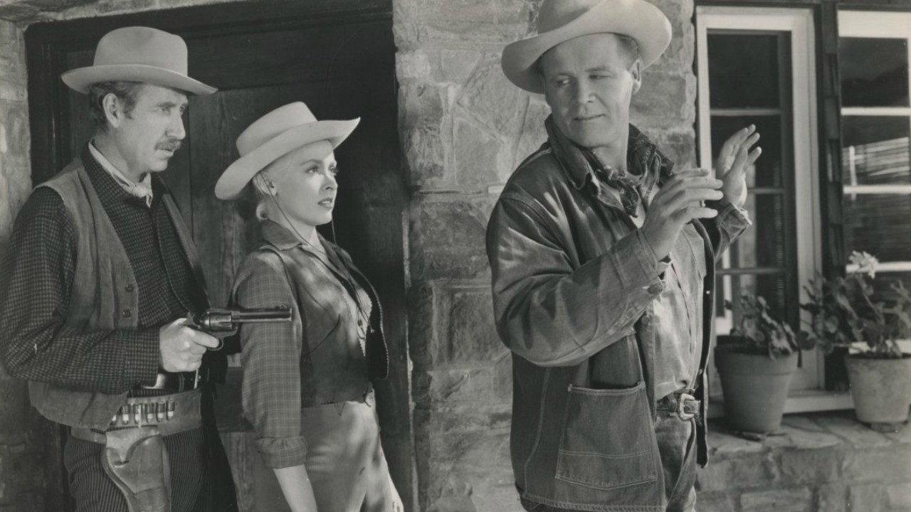 The Marksman 1953 movie scene