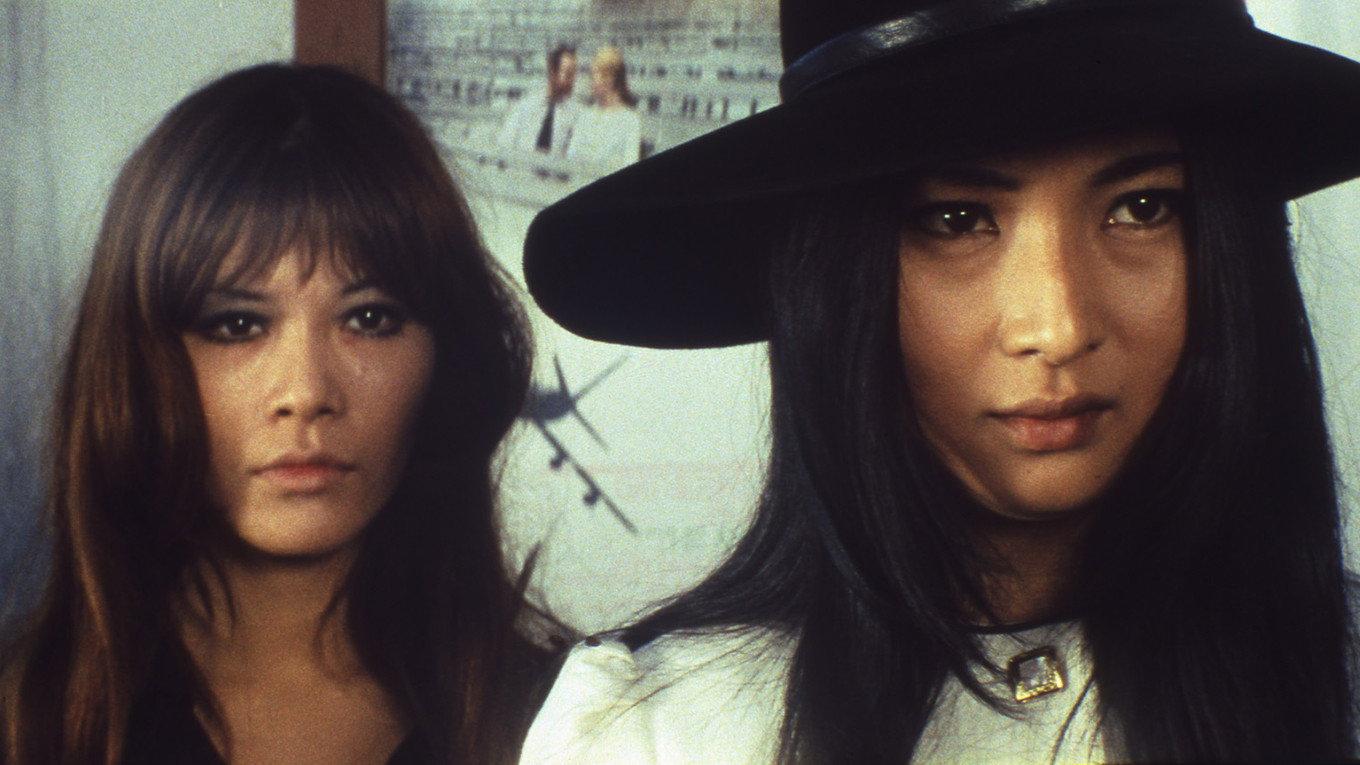 Stray Cat Rock: Machine Animal 1970 movie scene