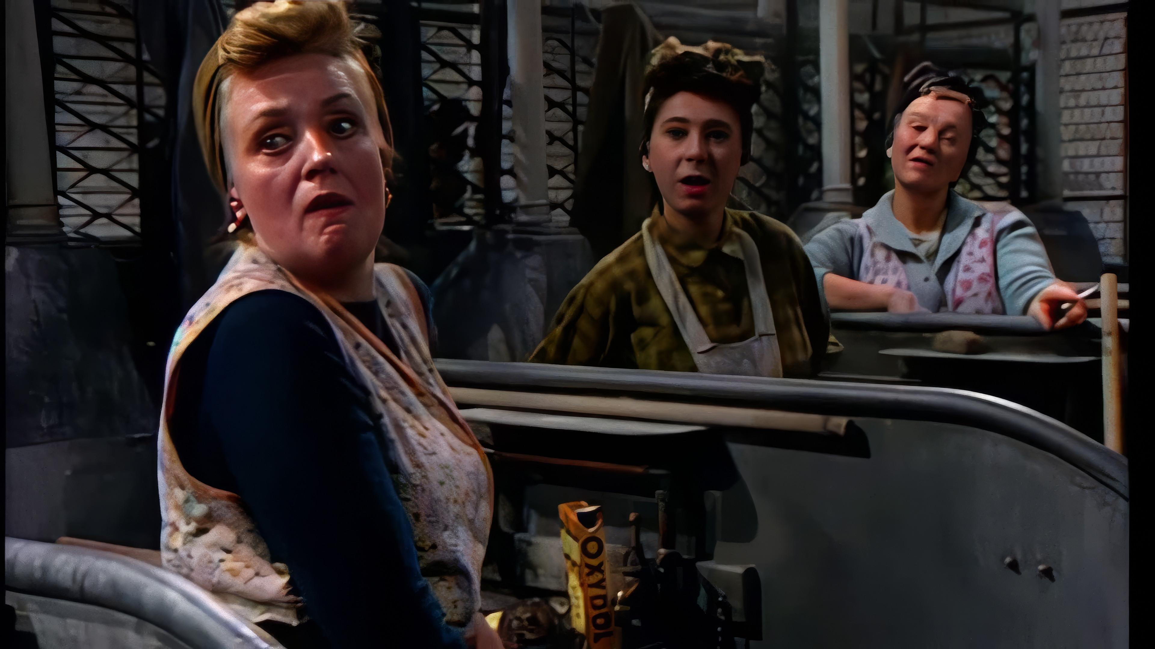 The Steamie 1988 movie scene