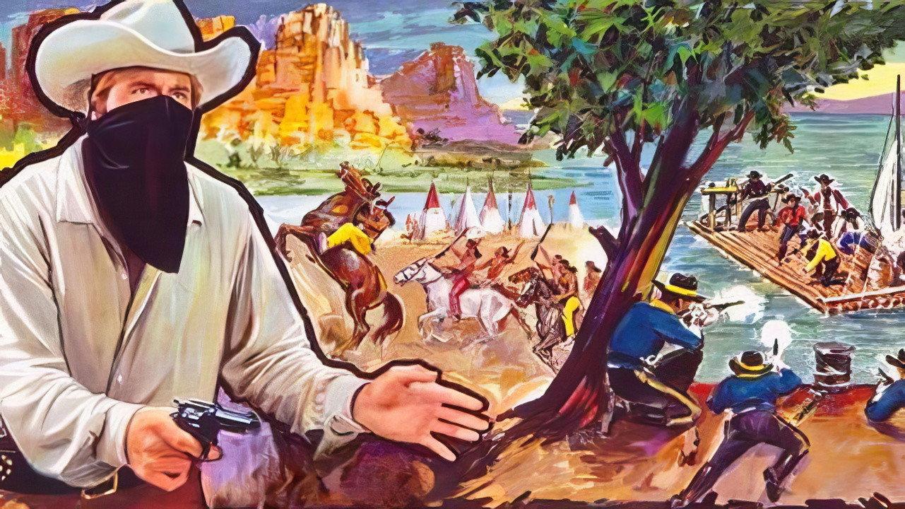 The Pirates of the Mississippi 1963 movie scene