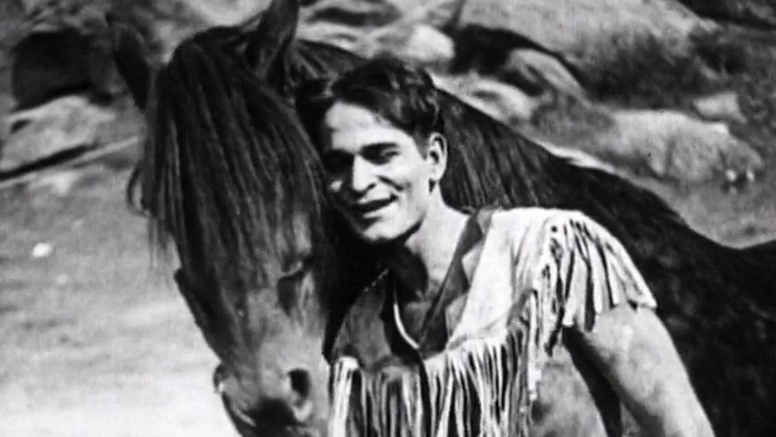 Rex the Devil Horse 1926 movie scene