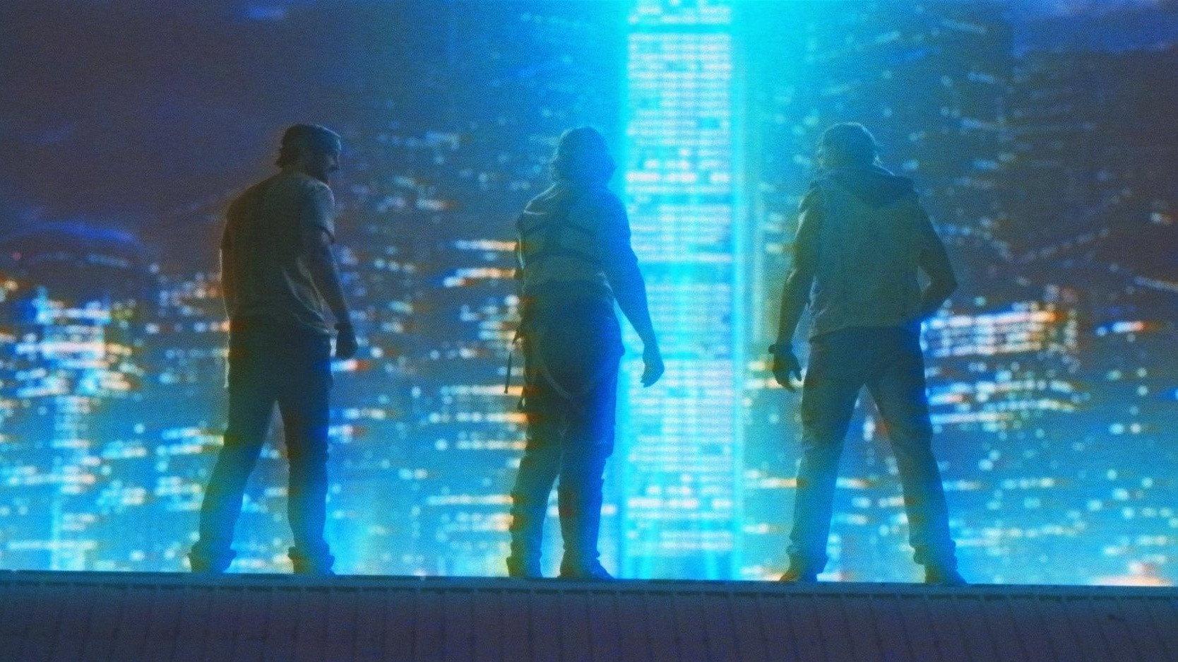 Chuck Hank and the San Diego Twins movie scene